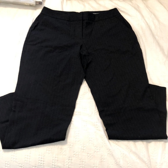 Classiques Entier Dark Blue Dress Pants Size 4 Petite - Picture 1 of 9
